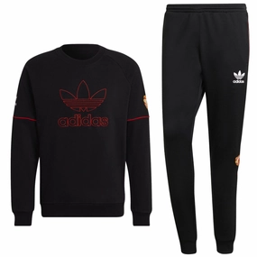 Manchester United crew Originals presentation tracksuit 2022 - Adidas Quick Motion