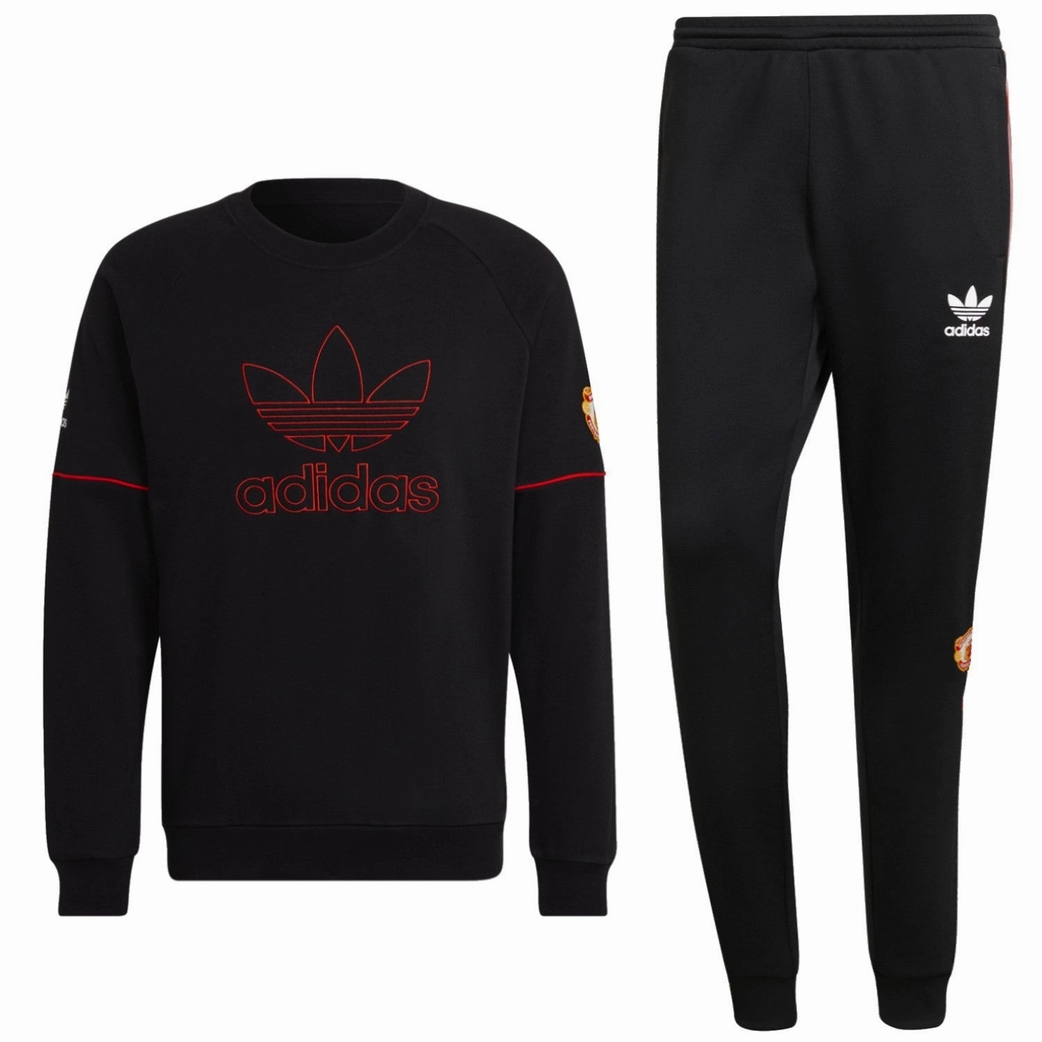 Manchester United crew Originals presentation tracksuit 2022 - Adidas Quick Motion