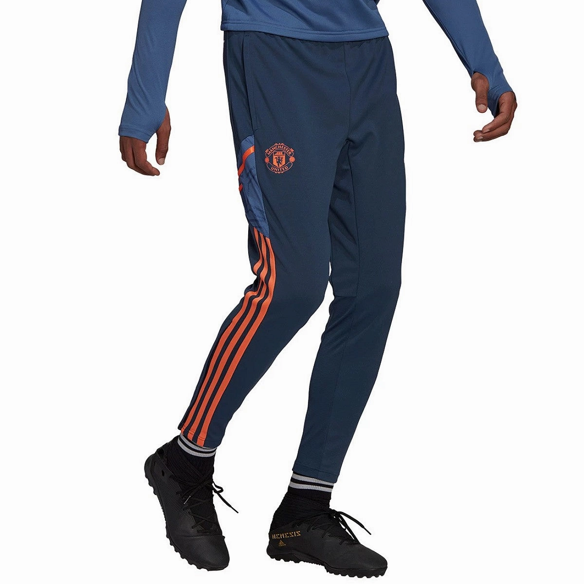 Manchester United hooded training technical soccer tracksuit 2022/23 - Adidas Practical Comfort consignment store