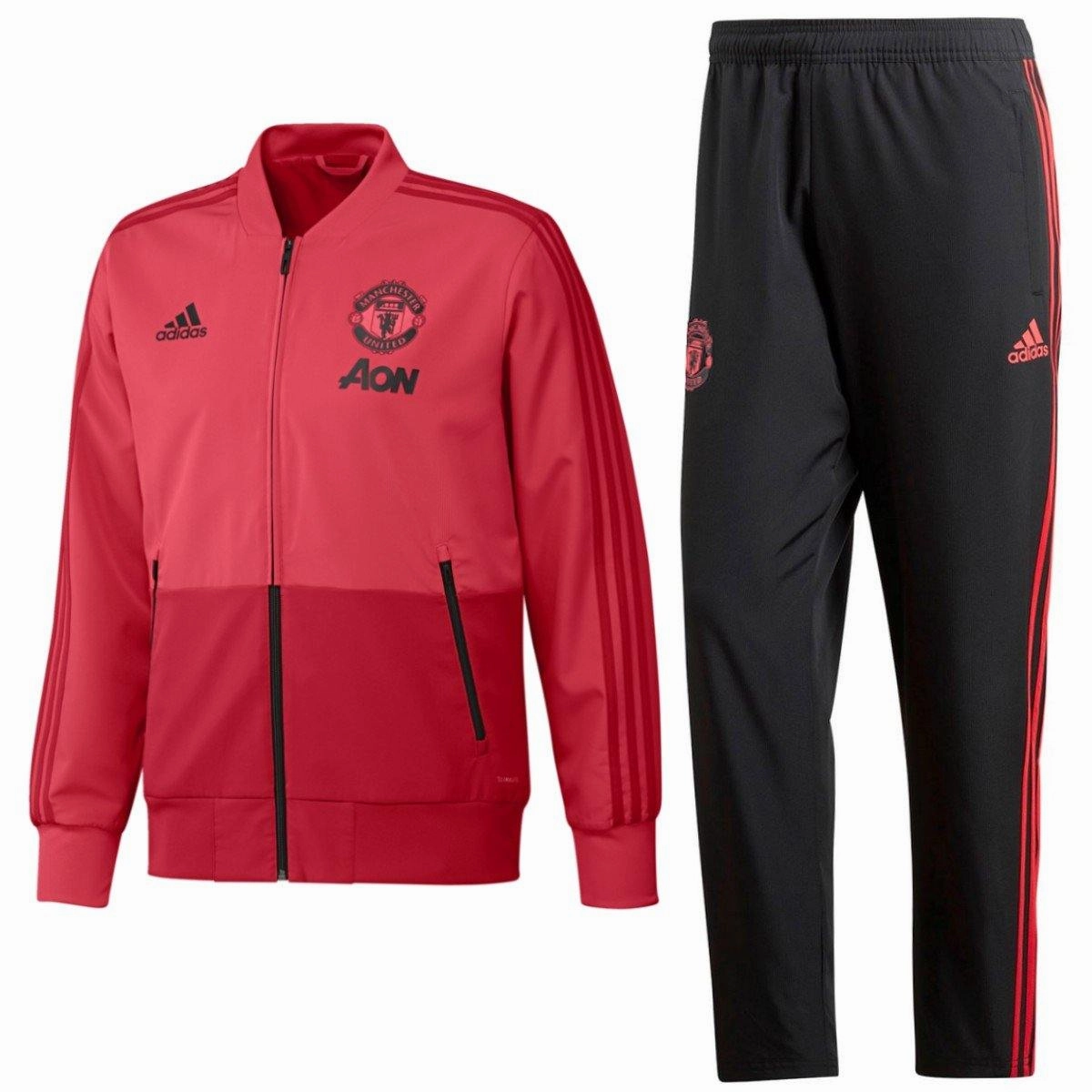 Manchester United presentation soccer tracksuit 2018/19 - Adidas ShockAbsorbing Padding