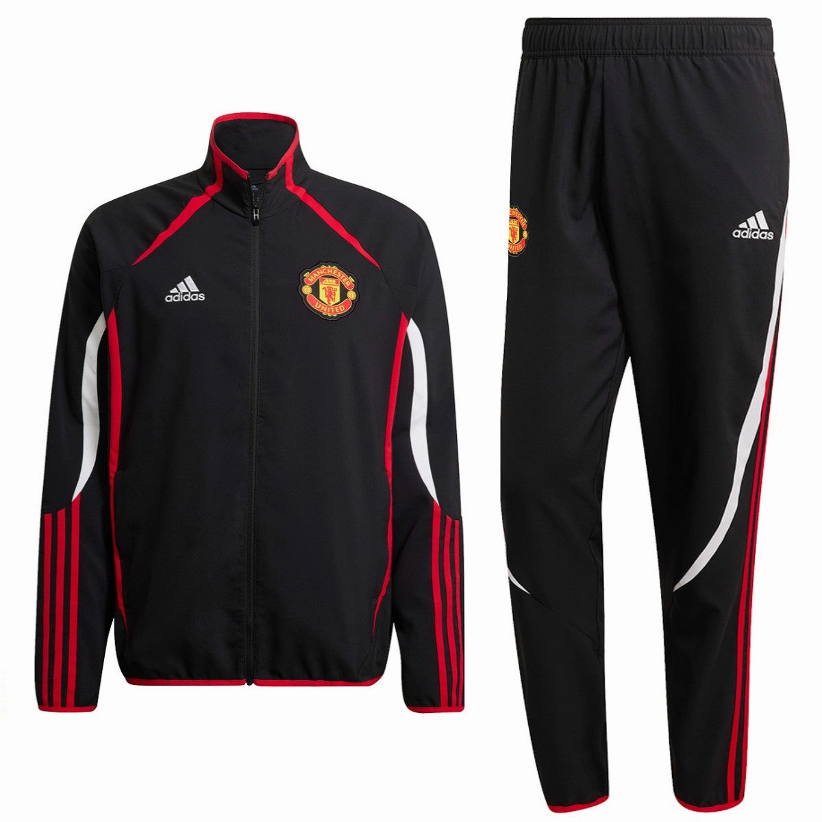 Manchester United retro woven presentation tracksuit 2022 - Adidas arena