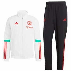 All-Day Wear vintage Manchester United training presentation Soccer tracksuit 2023/24 - Adidas