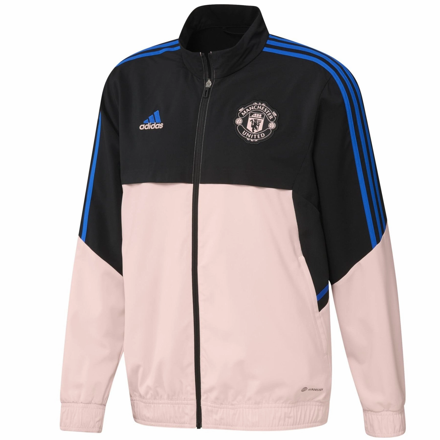 Manchester United training presentation Soccer tracksuit 2023 - Adidas Lightweight Performance Material colorfast