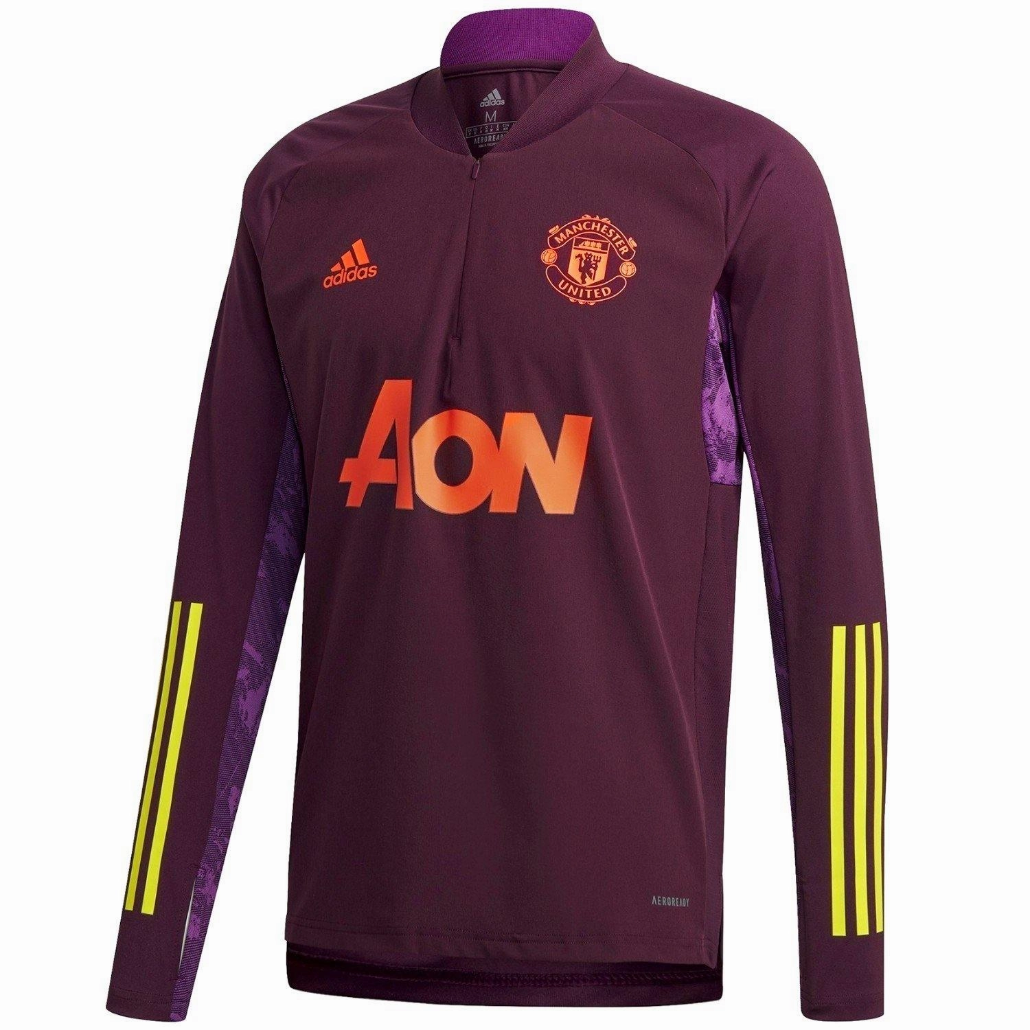Anti-fungal interest Manchester United training technical soccer tracksuit UCL 2020/21 - Adidas