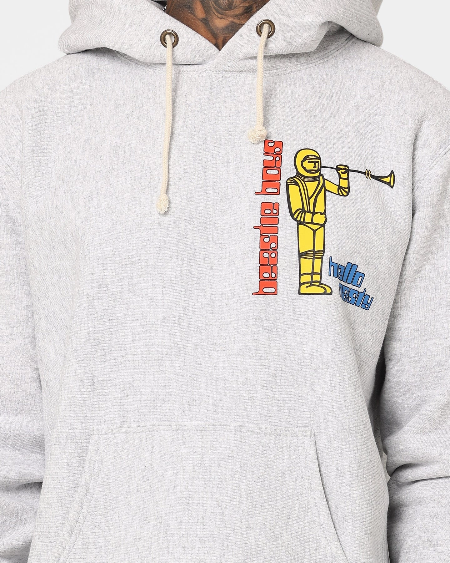 suitable for water sports Champion X Beastie Boys Logo Hoodie Oxford Heather