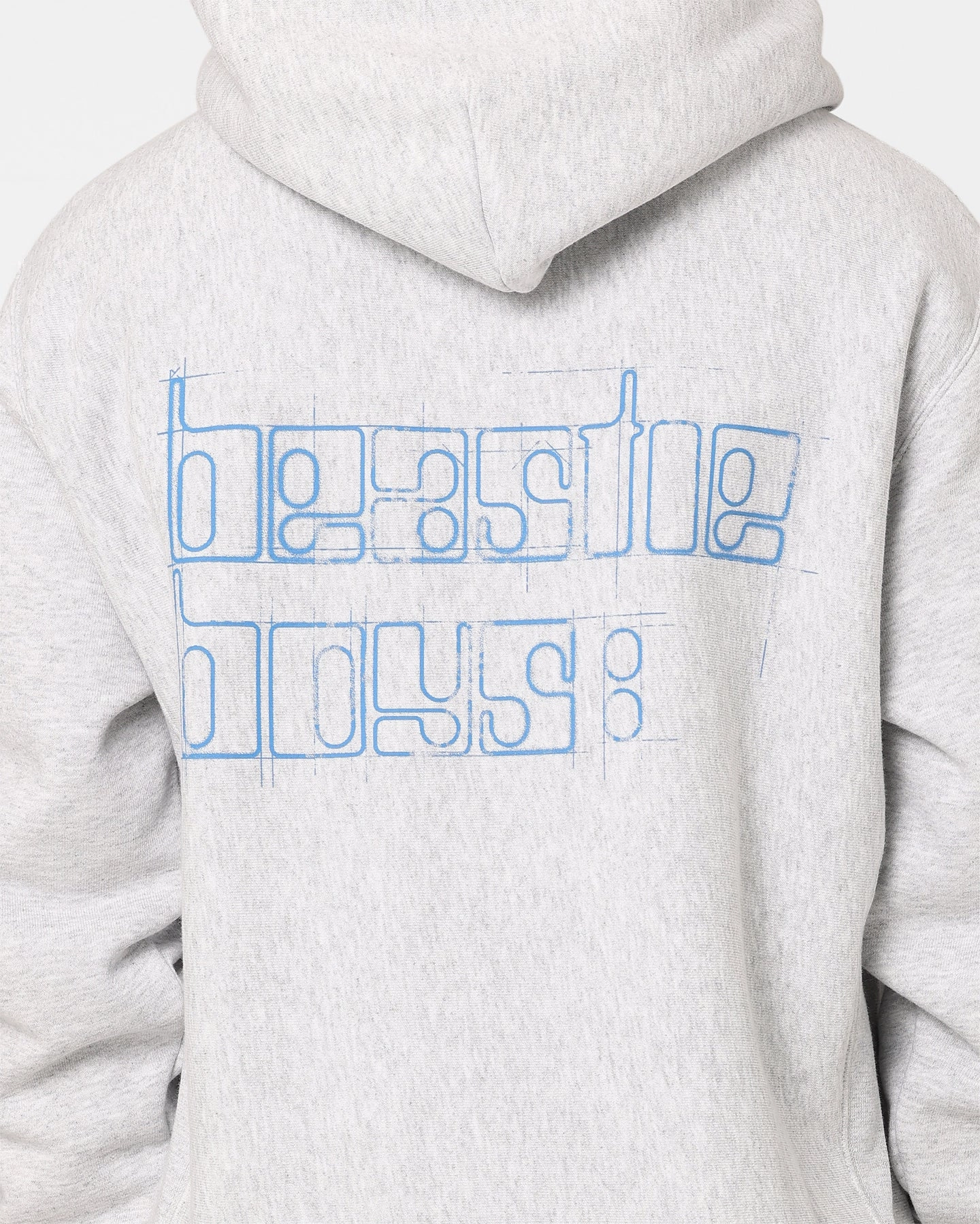 Fast Wear Benefit Champion X Beastie Boys Logo Hoodie Oxford Heather