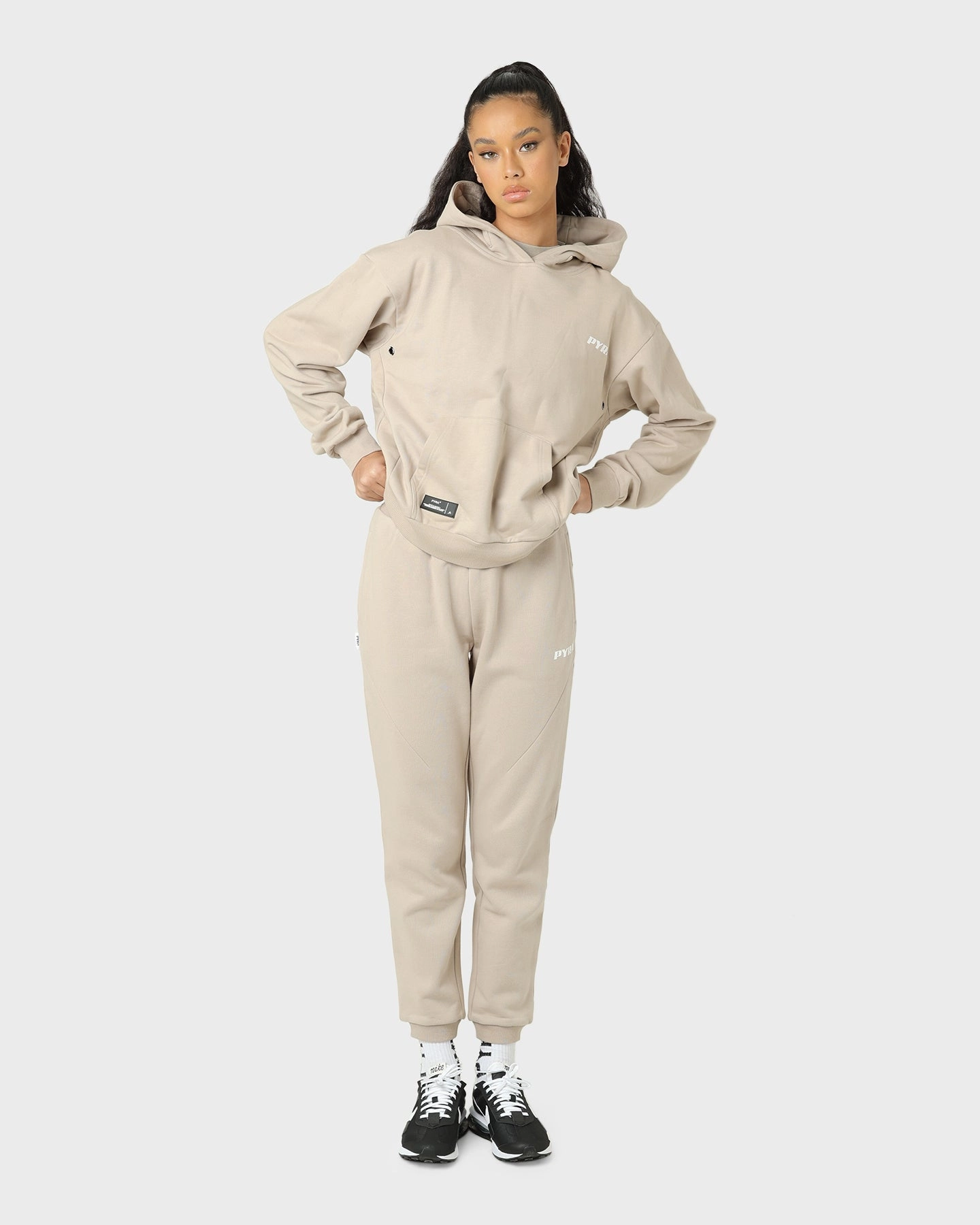 PYRA Women's Optimism Hoodie Fog Rugged Durability