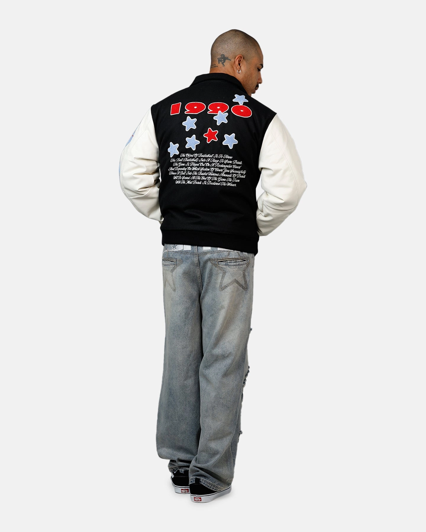 Market 1990 Varsity Jacket Multi Relaxed Motion