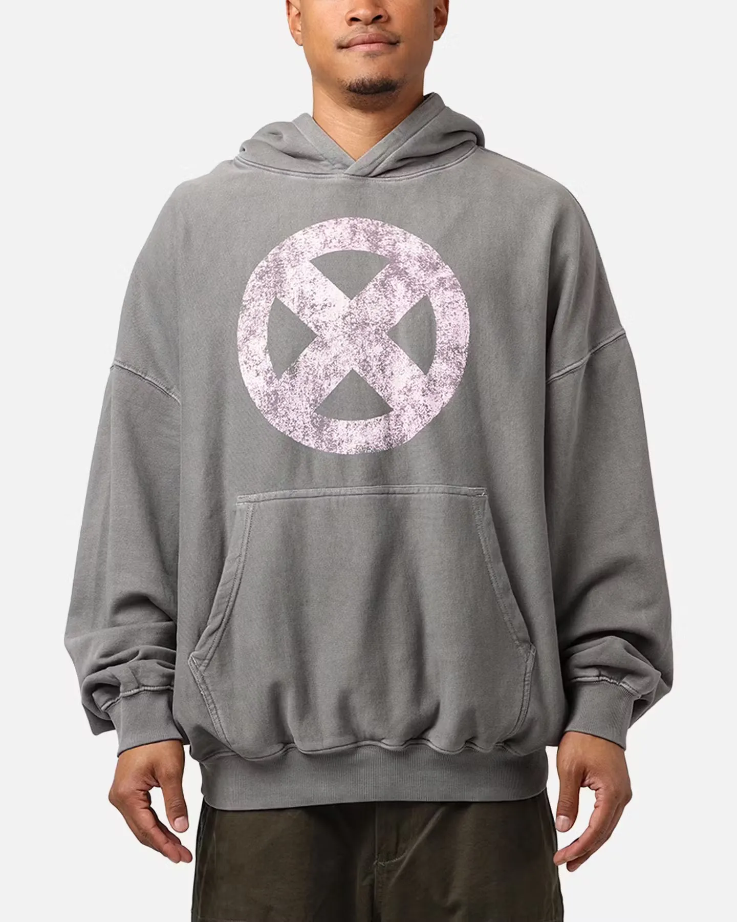 Crush suitable for indoor activities Marvel X-Men The X-Men Premium Hoodie Washed Charcoal