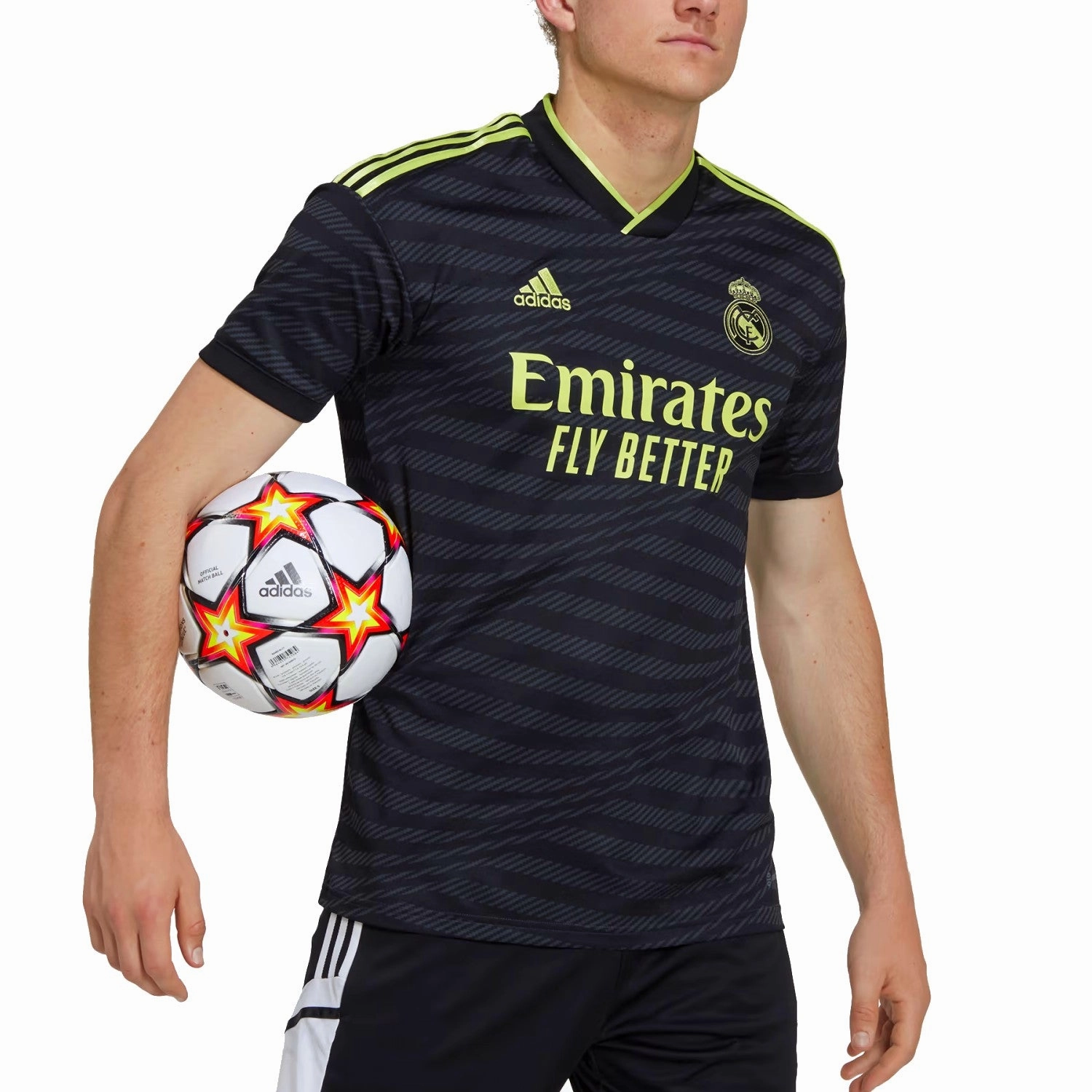 Real Madrid Third soccer jersey 2022/23 - Adidas Customizable Options Ultimate Mobility Design