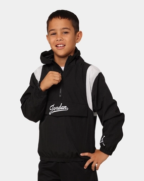 Versatile Layering Jordan Kids' MJ Flight MVP Harbour Jacket Black
