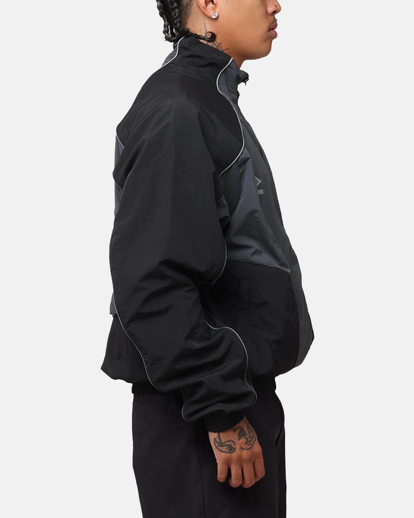 Diploma Boiler Room X Umbro Shell Jacket Black