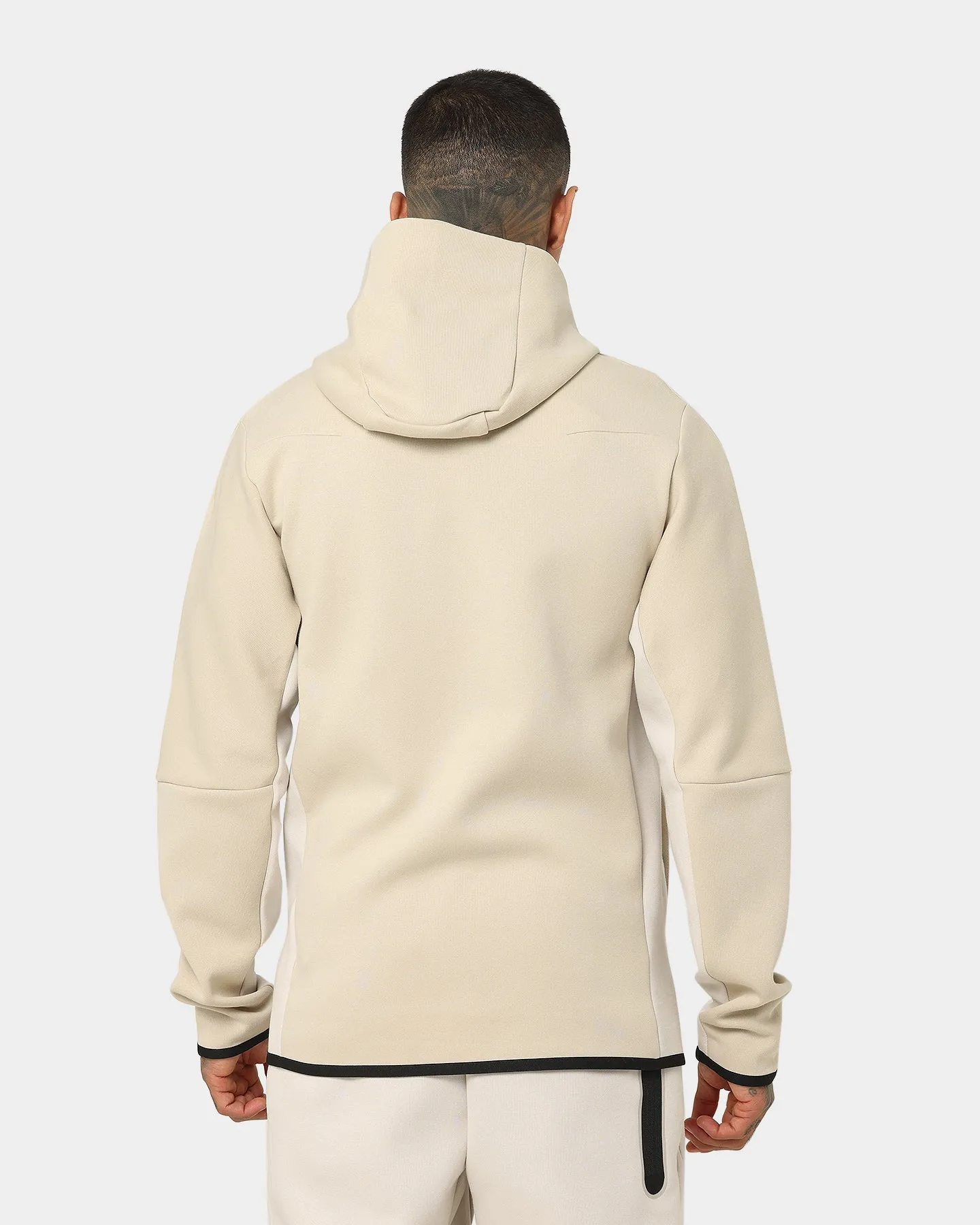 Nike Sportswear Tech Fleece Full Zip Hoodie Rattan Performance Outerwear Fade Resistant Dye