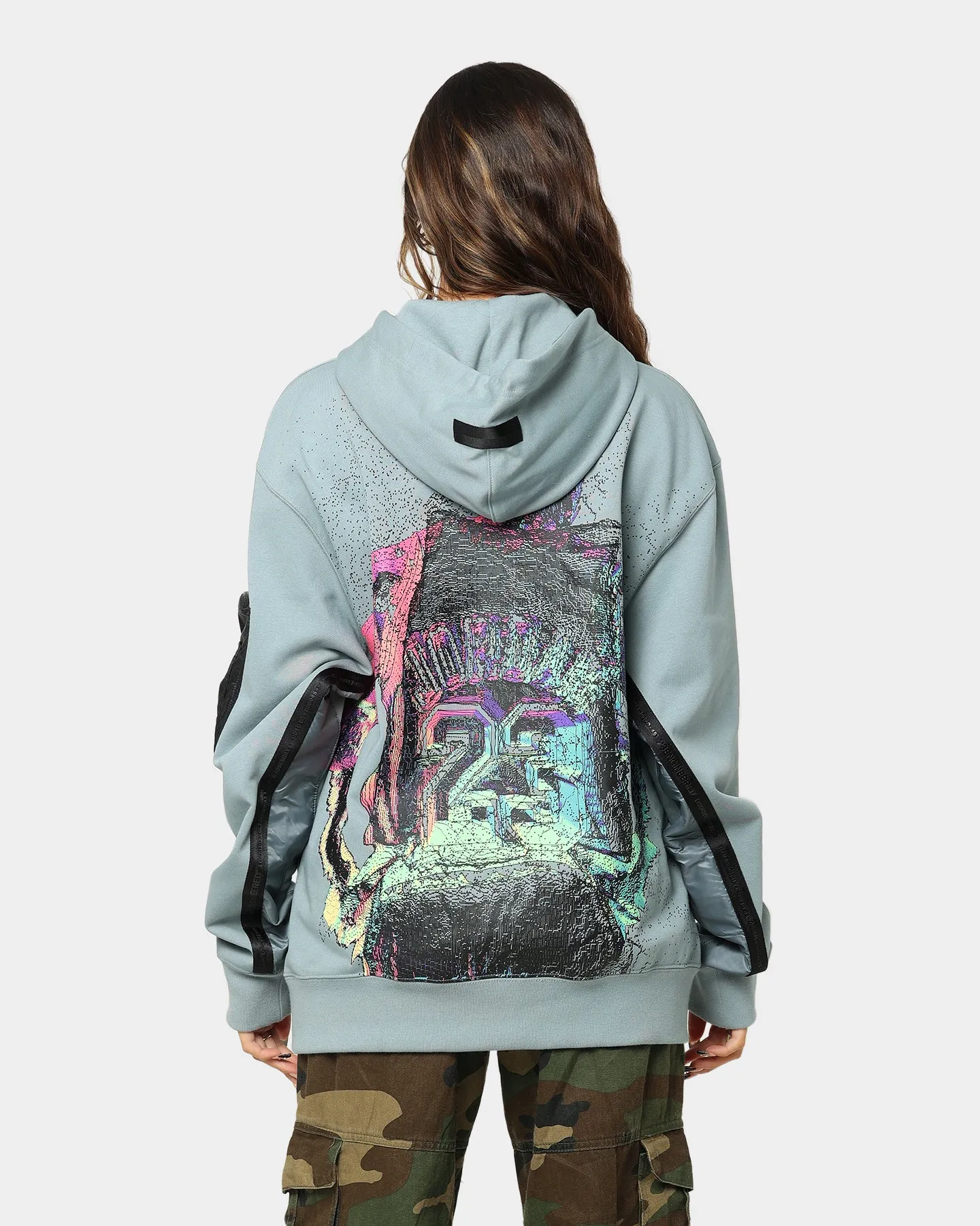 Jordan Jordan 23 Engineered Statement Fleece Pullover Hoodie Aviator Grey Eyeliner