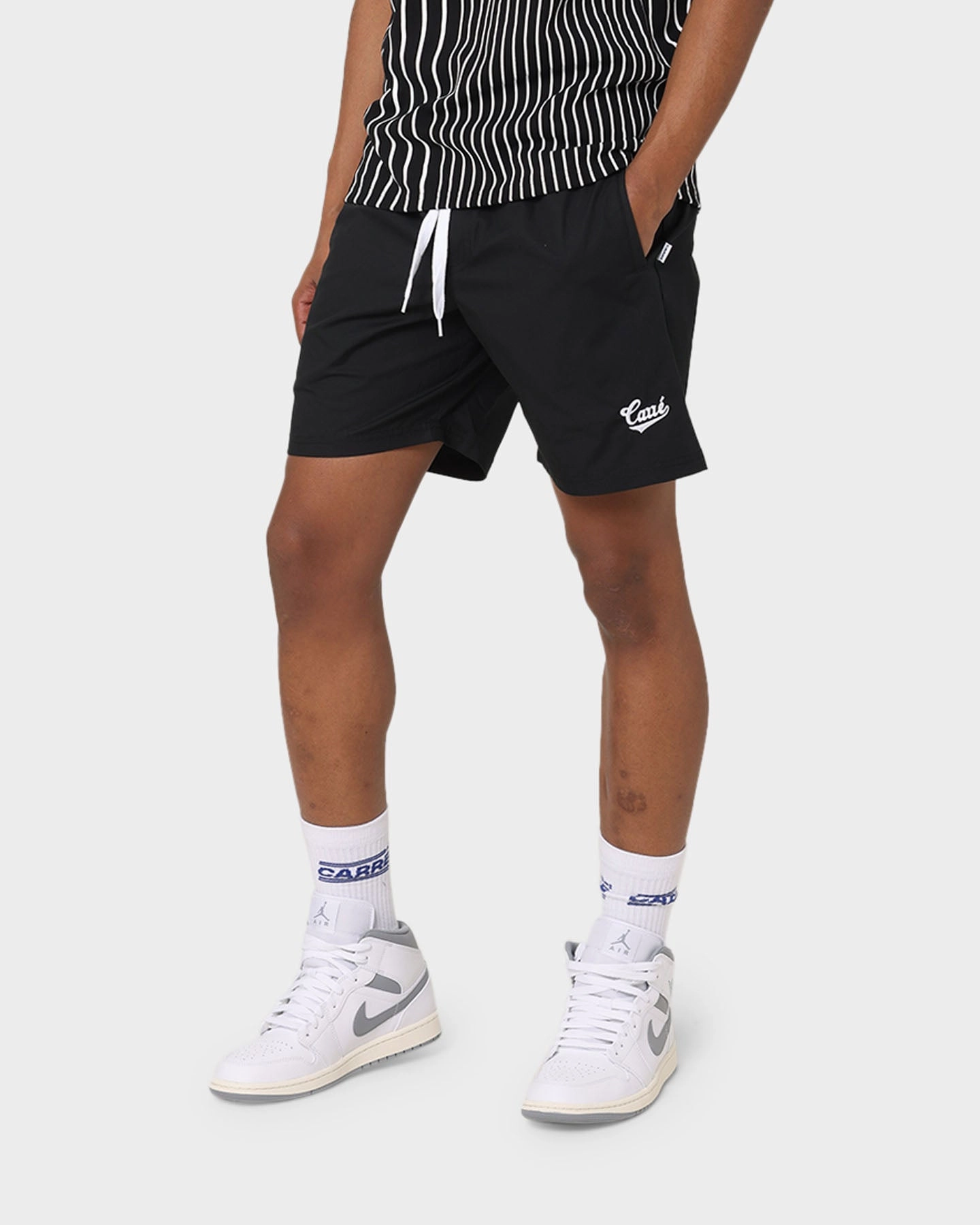 Sweat Resistant Fabric Carre Simplicit? Slide Shorts Black