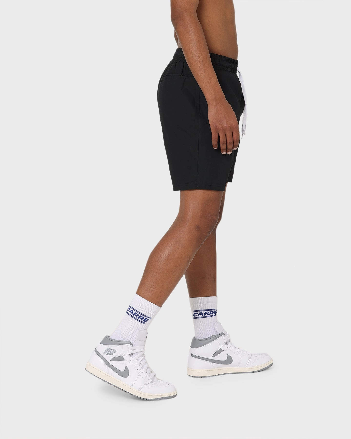 Carre Simplicit? Slide Shorts Black denim alternative