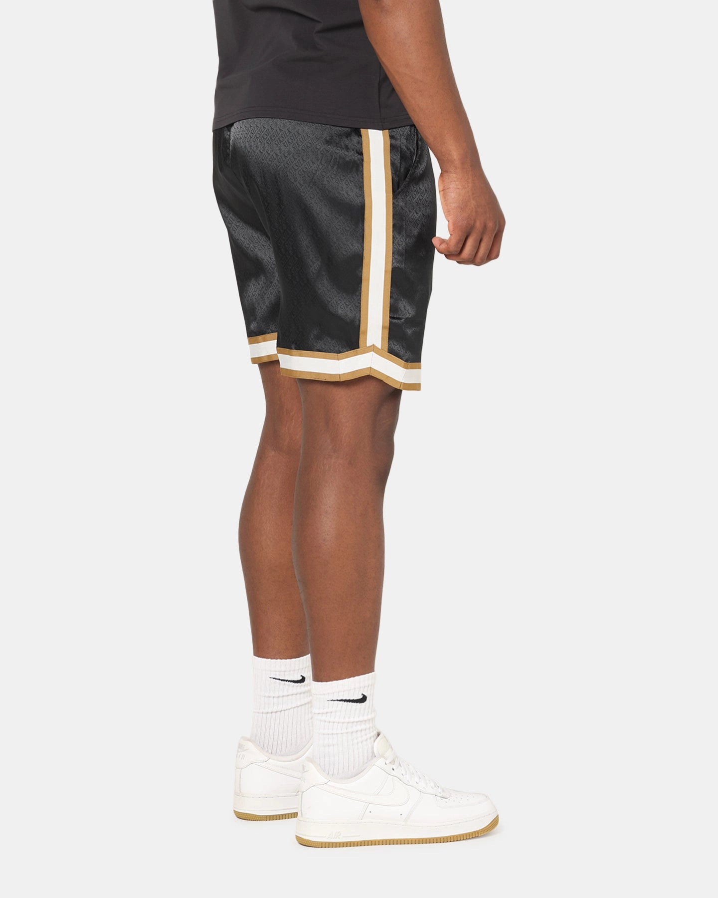 QuickReleaseBuckle Sik Silk Resort Shorts Black