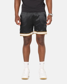 Light Wear UPFProtection Sik Silk Resort Shorts Black
