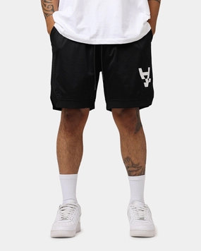 Reinforced Hems The Anti Order A Logo Basketball Shorts Black