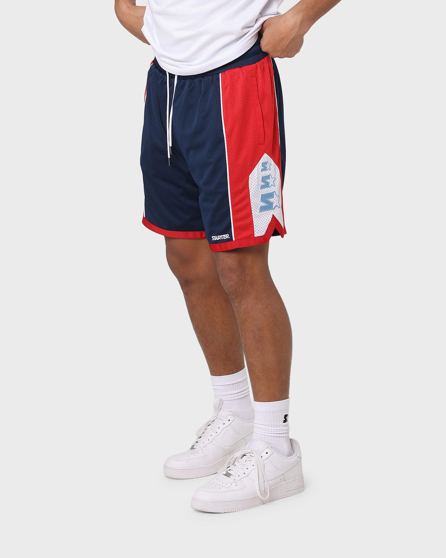 Starter Downtown Basketball Shorts Navy Daily Use Minimalist Style