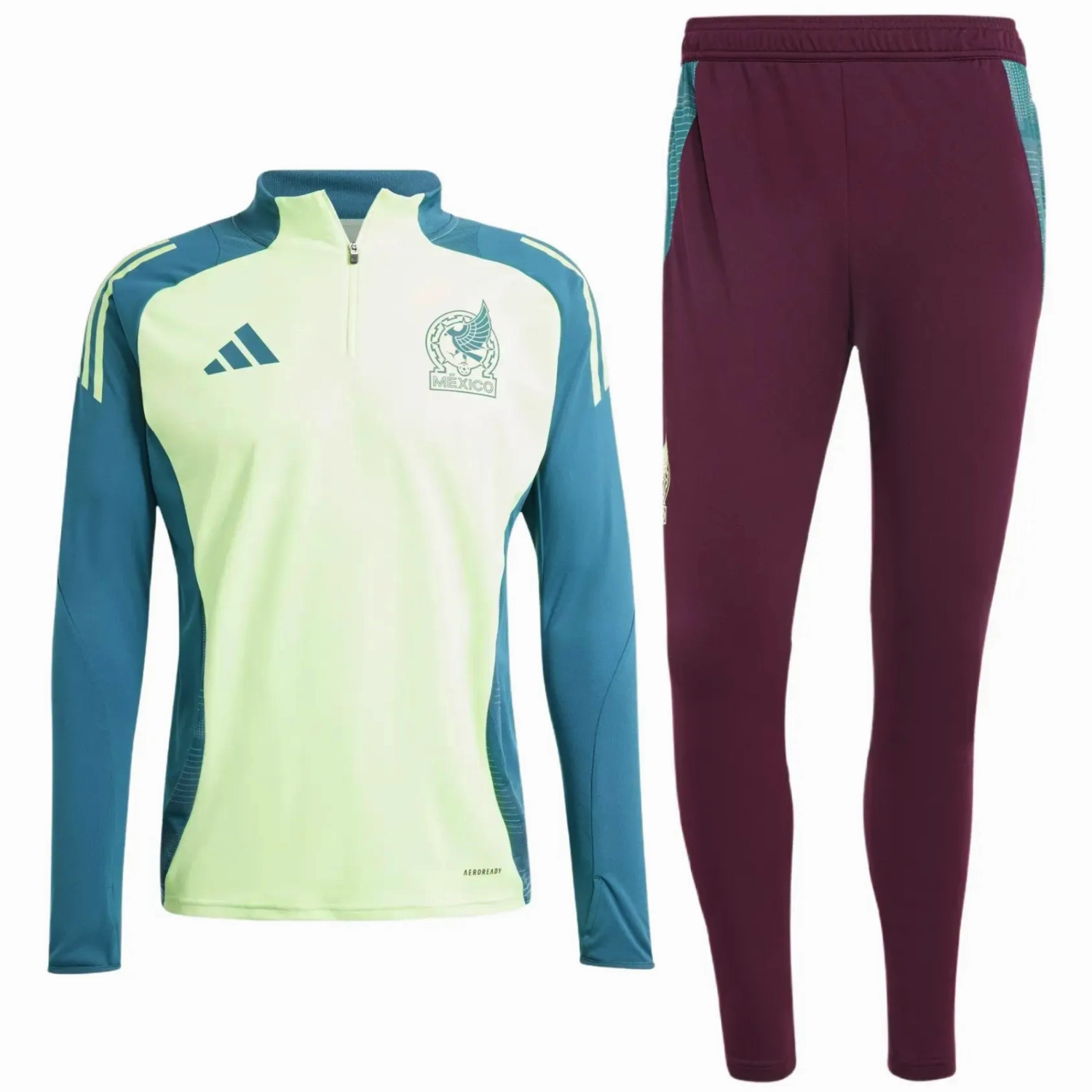 Limited Edition Layered Panel Design Mexico training technical Soccer tracksuit 2024/25 - Adidas