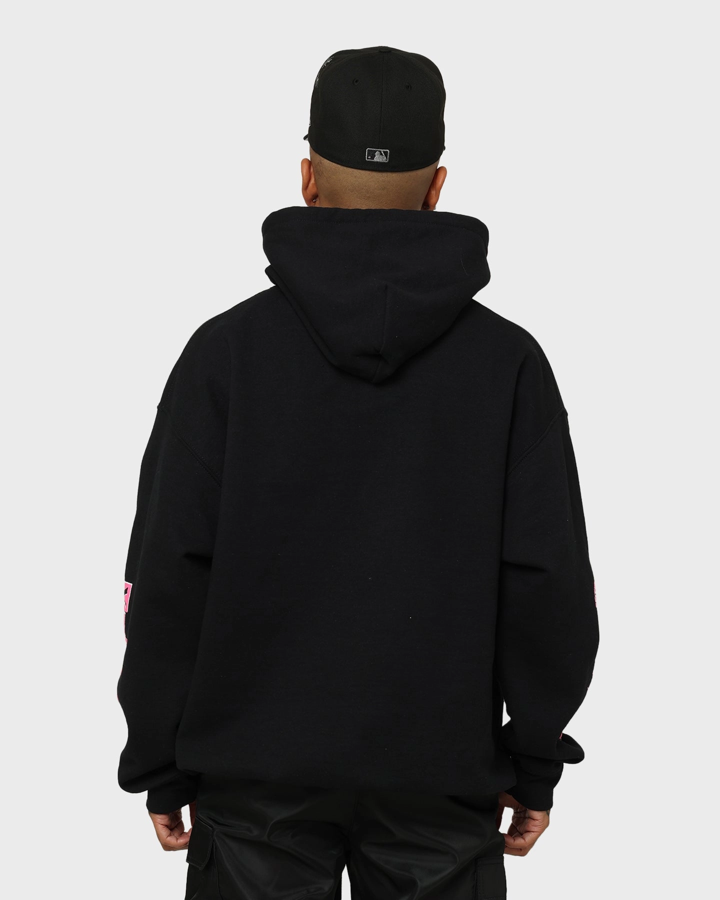 YUNGBLUD Icons Face Hoodie Black winter break Yak like