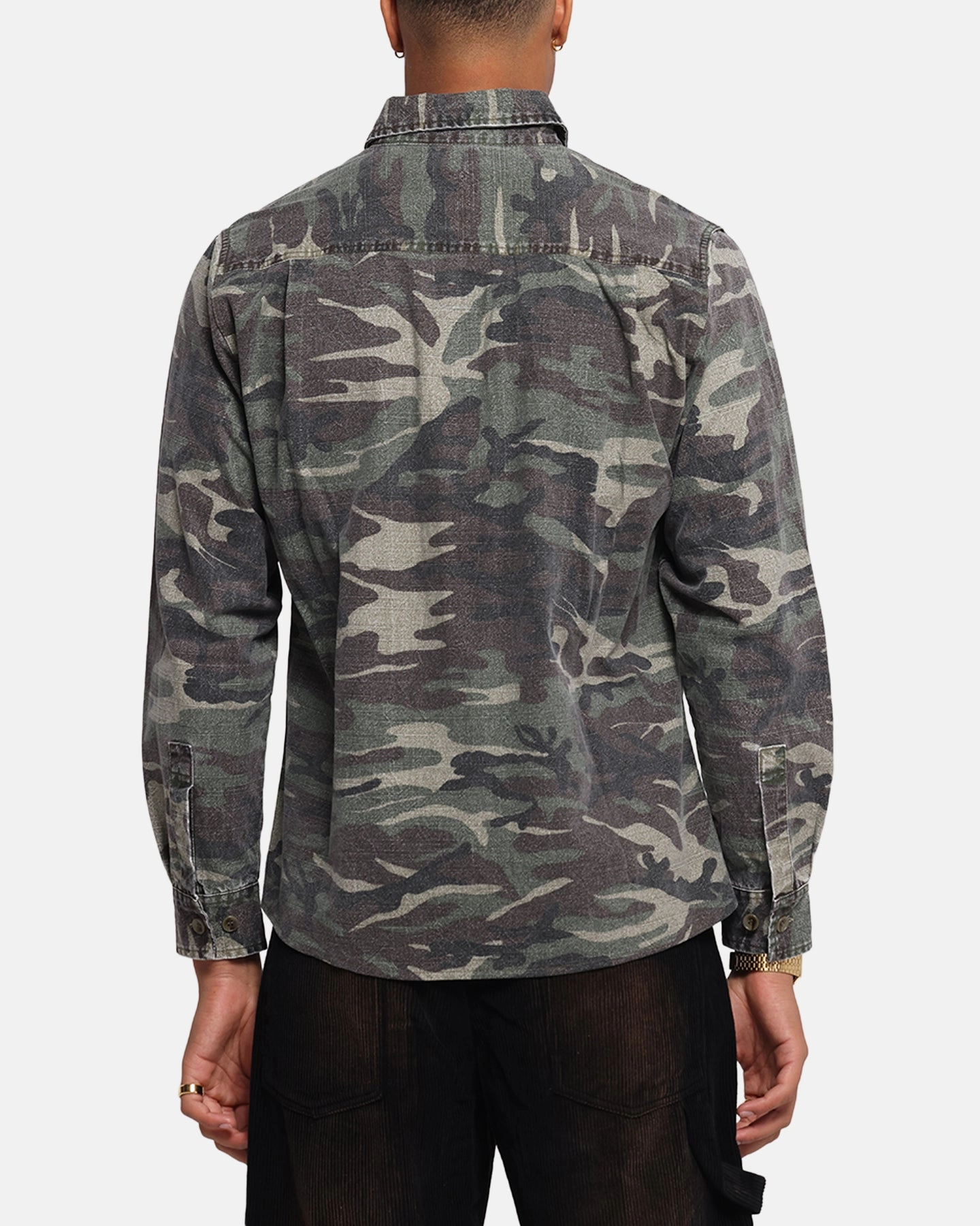 XXIII Slub Overshirt Camo Holiday Travel Networking Session