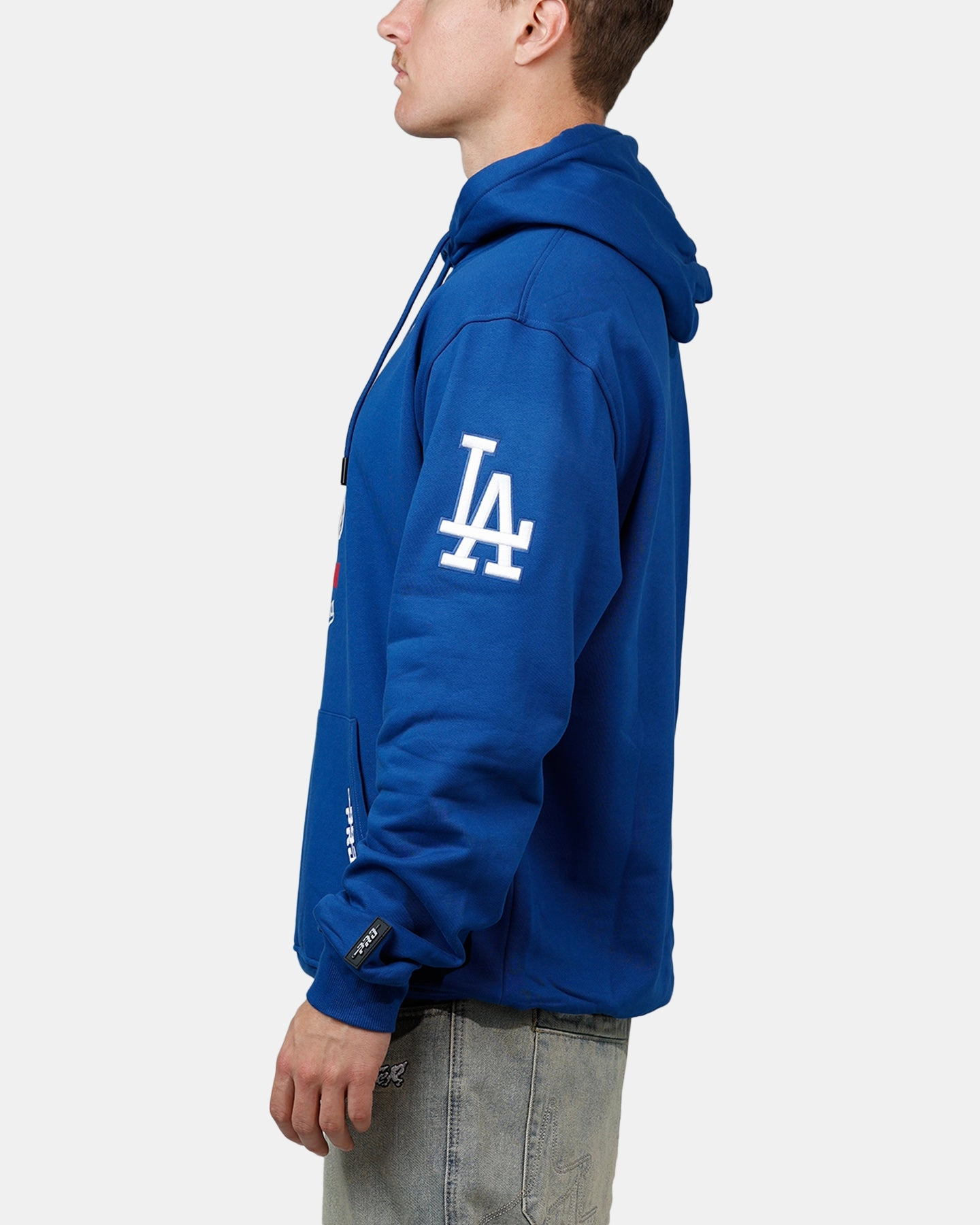 half-zip Elderly Pro Standard Los Angeles Dodgers Shohei Ohtani Avatar Hoodie Blue