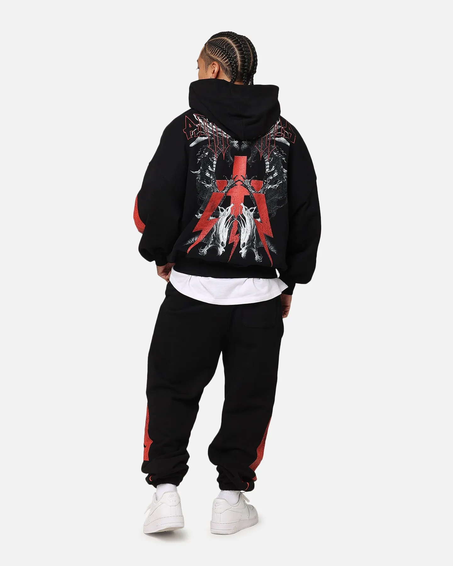 The Anti Order Ares Hoodie Black Practical Jacket sports event