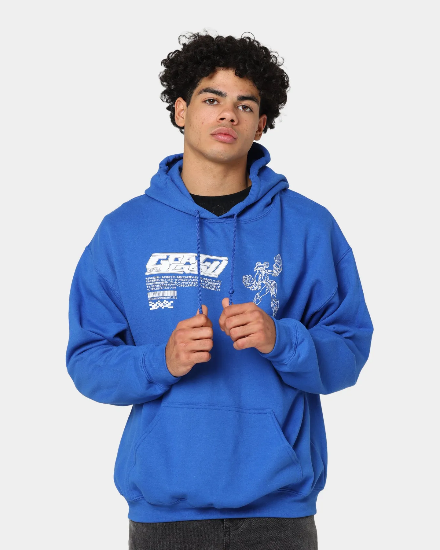 Fashionable Style Preserve Goat Crew Kyoto Hoodie Blue