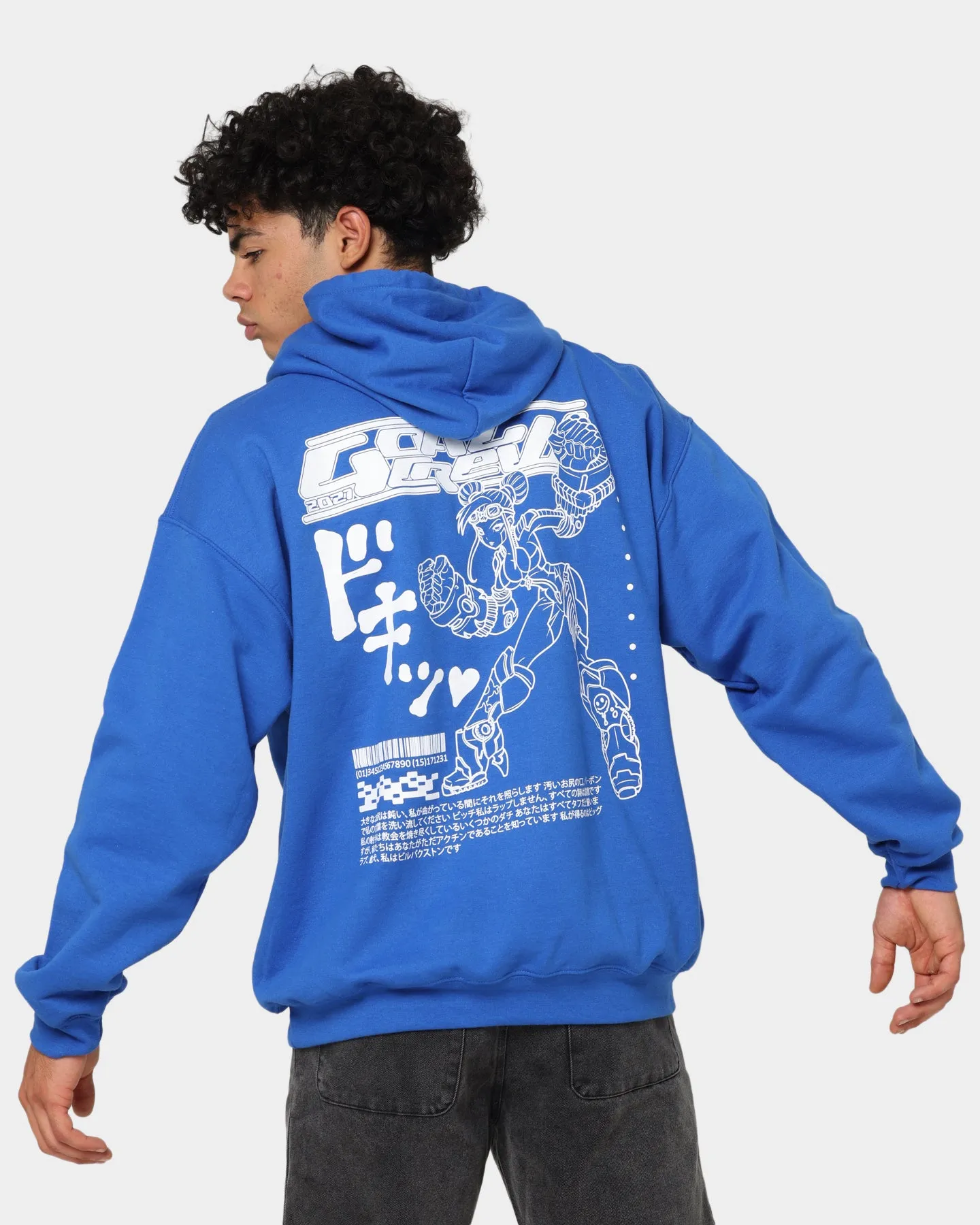 Goat Crew Kyoto Hoodie Blue Thrive