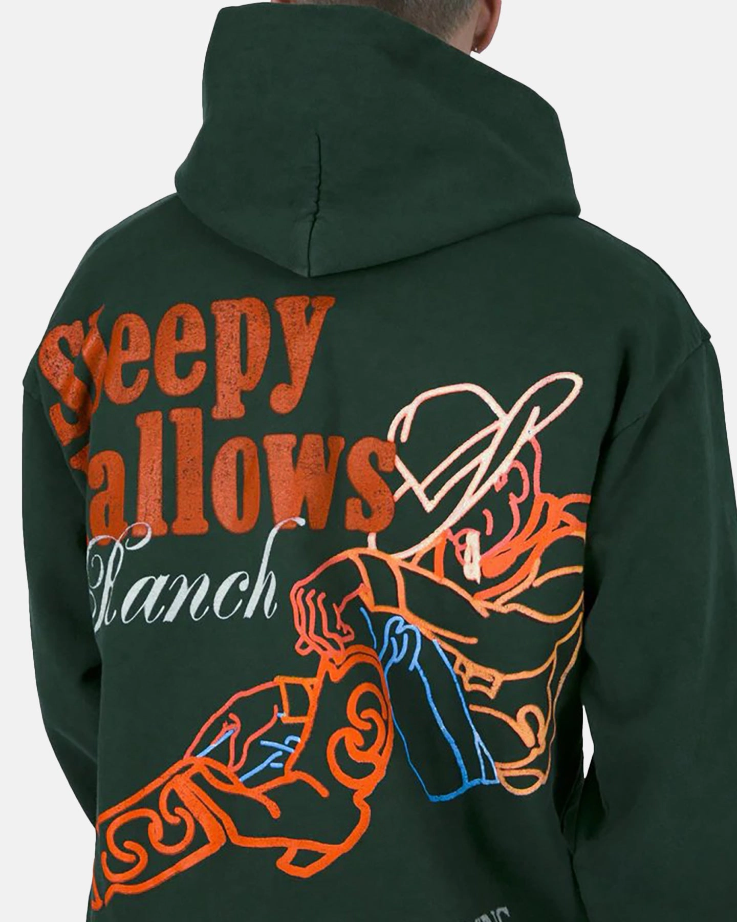 suitable for offline stores MNML Neon Cowboy Hoodie Ivy