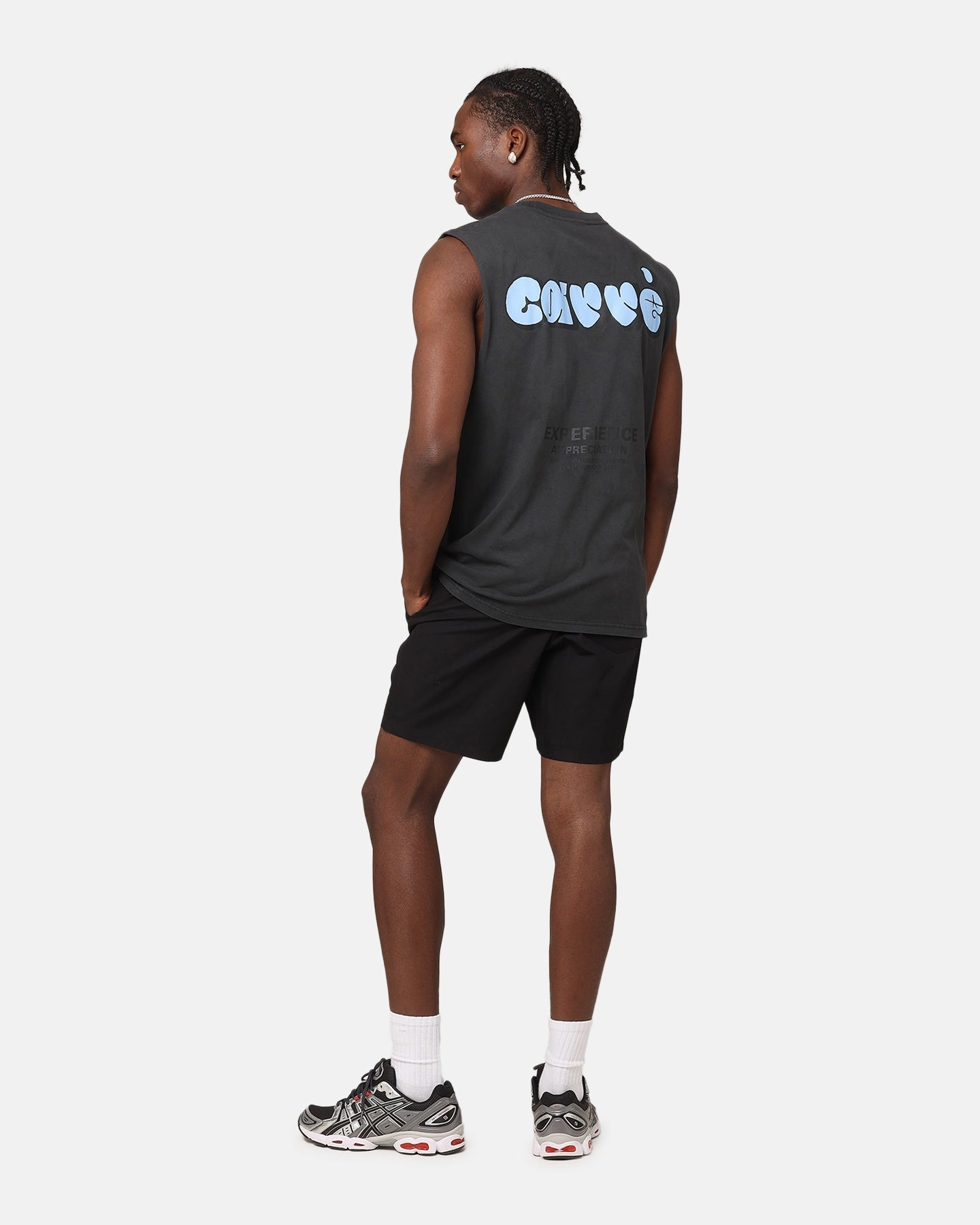 Holiday Wear Summer Fashion Carre Experience Muscle T-Shirt Black Wash