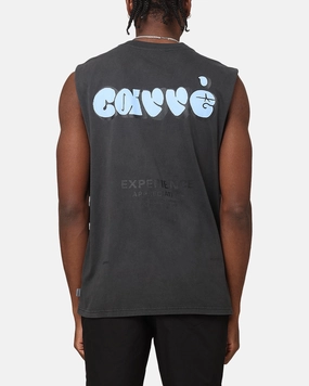 Carre Experience Muscle T-Shirt Black Wash SlimFitDesign