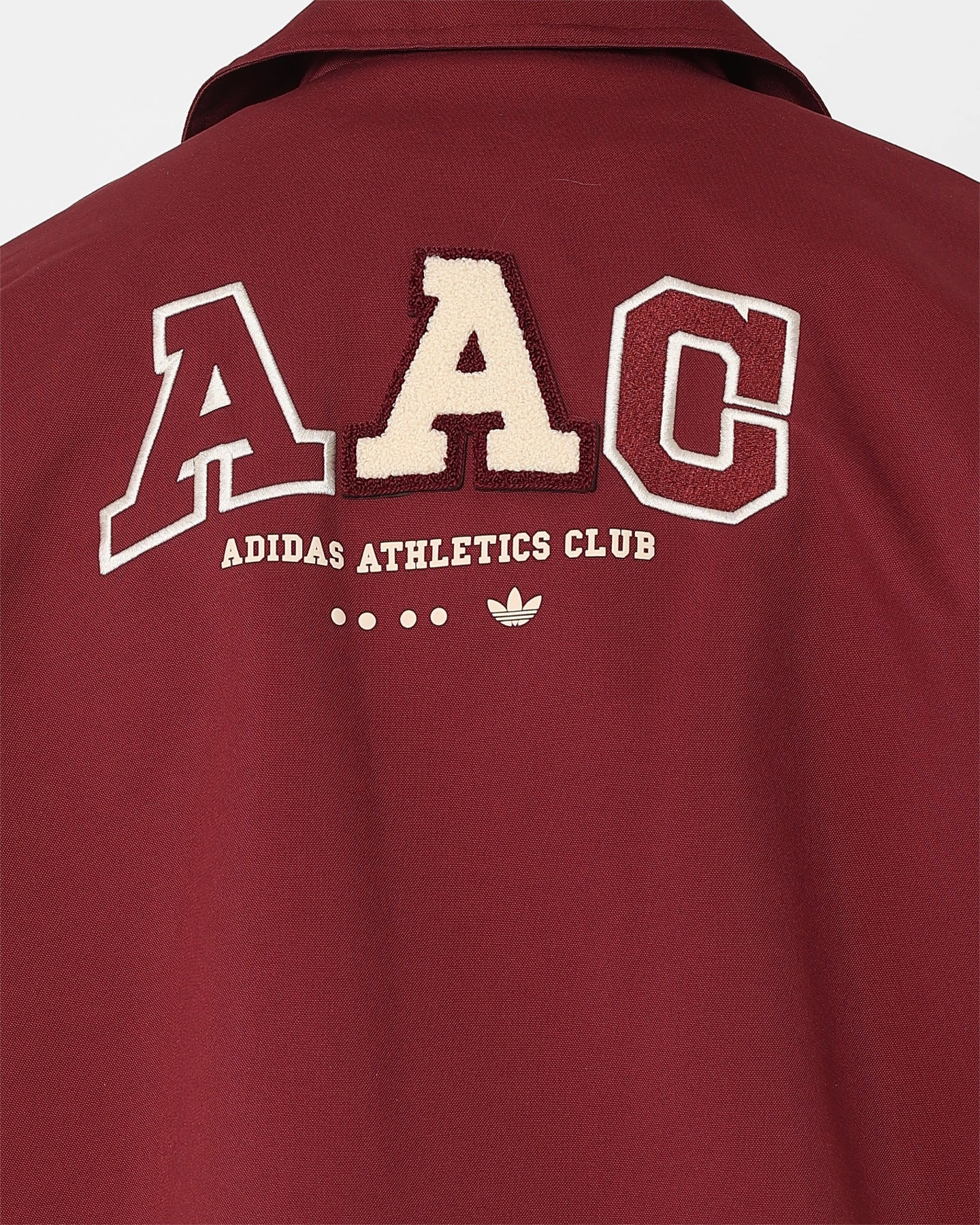 Adidas Metro Varsity Jacket Shadow Red Express suitable for beach vacations