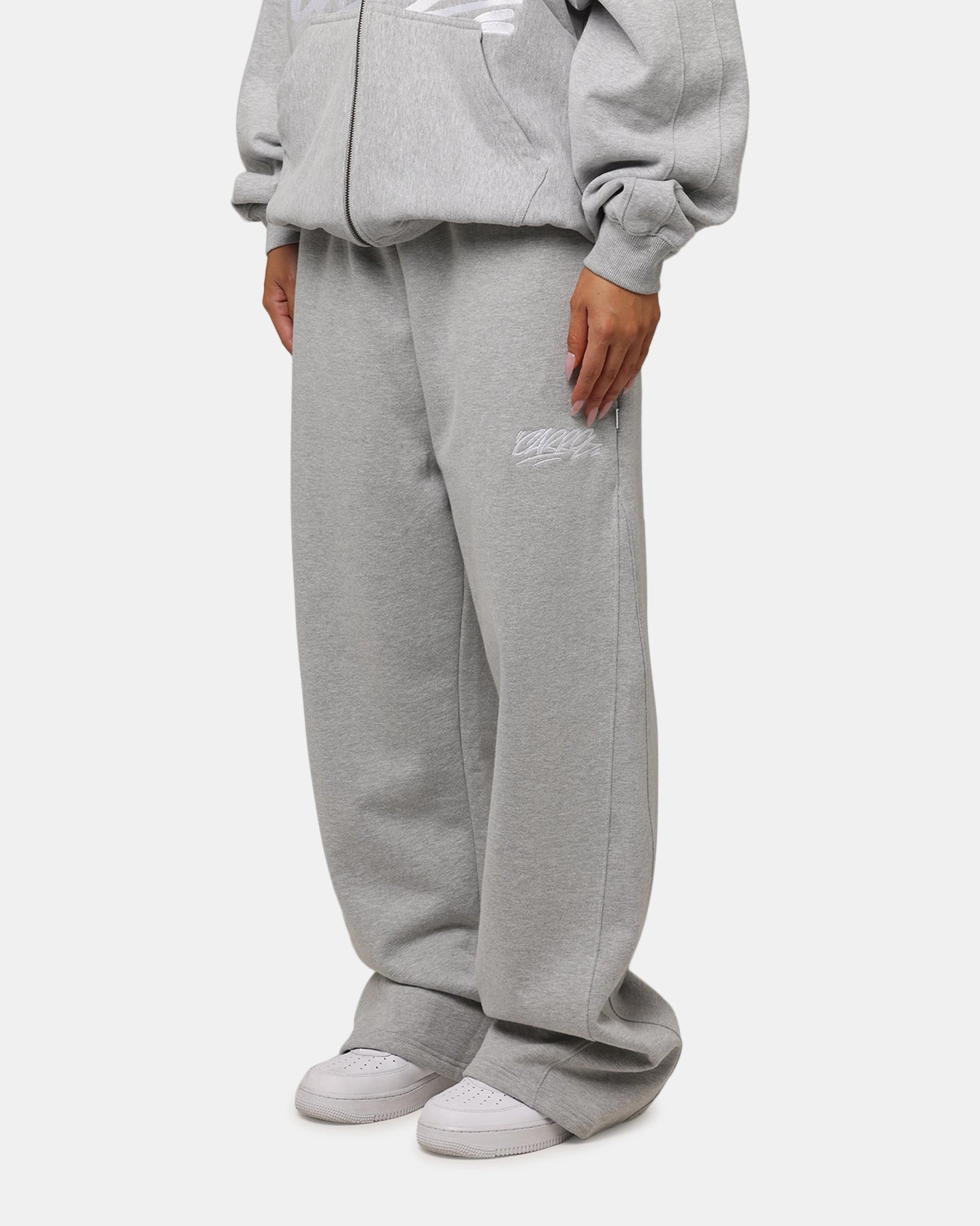 QuickReleaseFastenings Functional Waist Carre Grit Trackpants Grey Marle