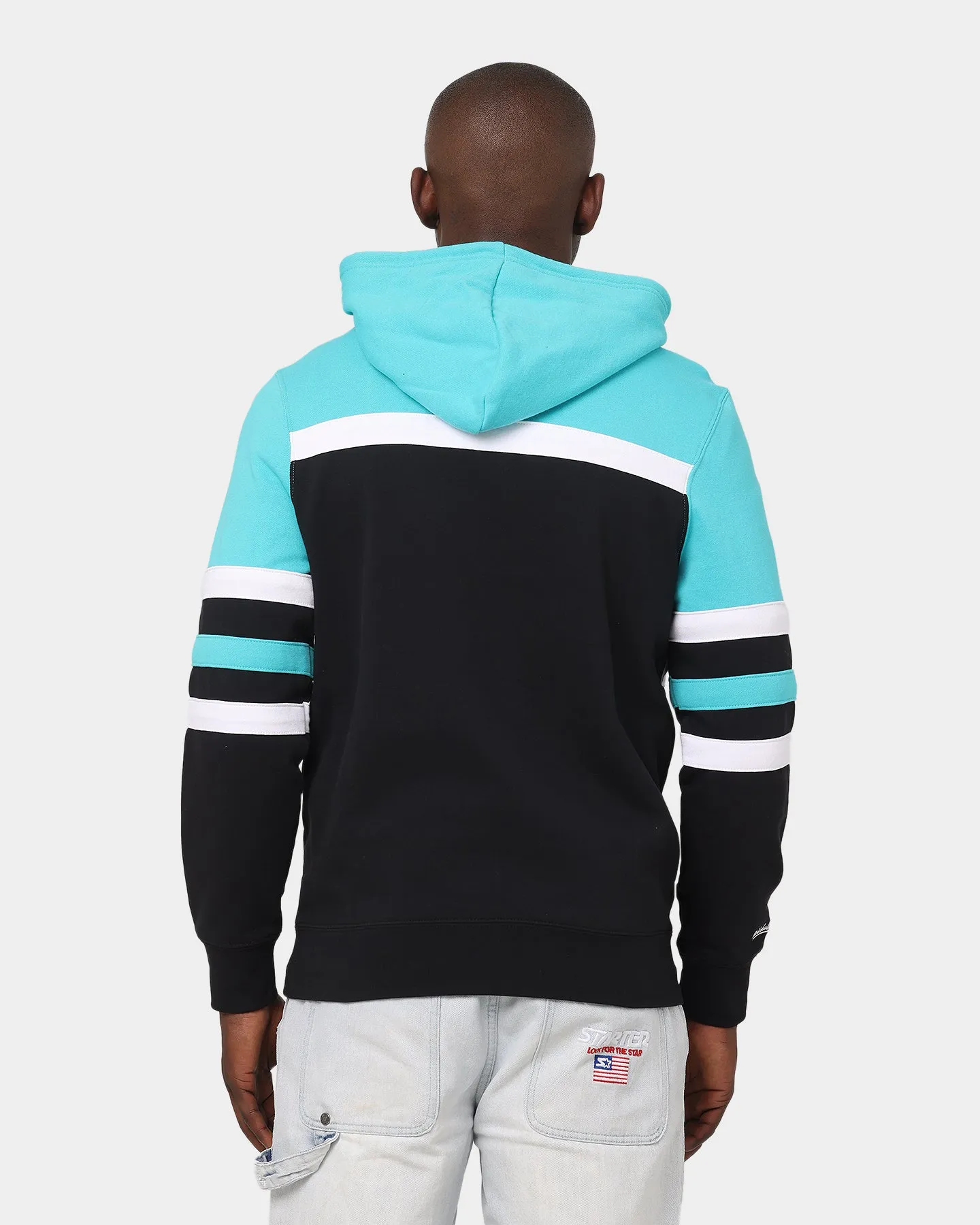 Volunteer Mitchell & Ness San Antonio Spurs Head Coach Hoodie Teal