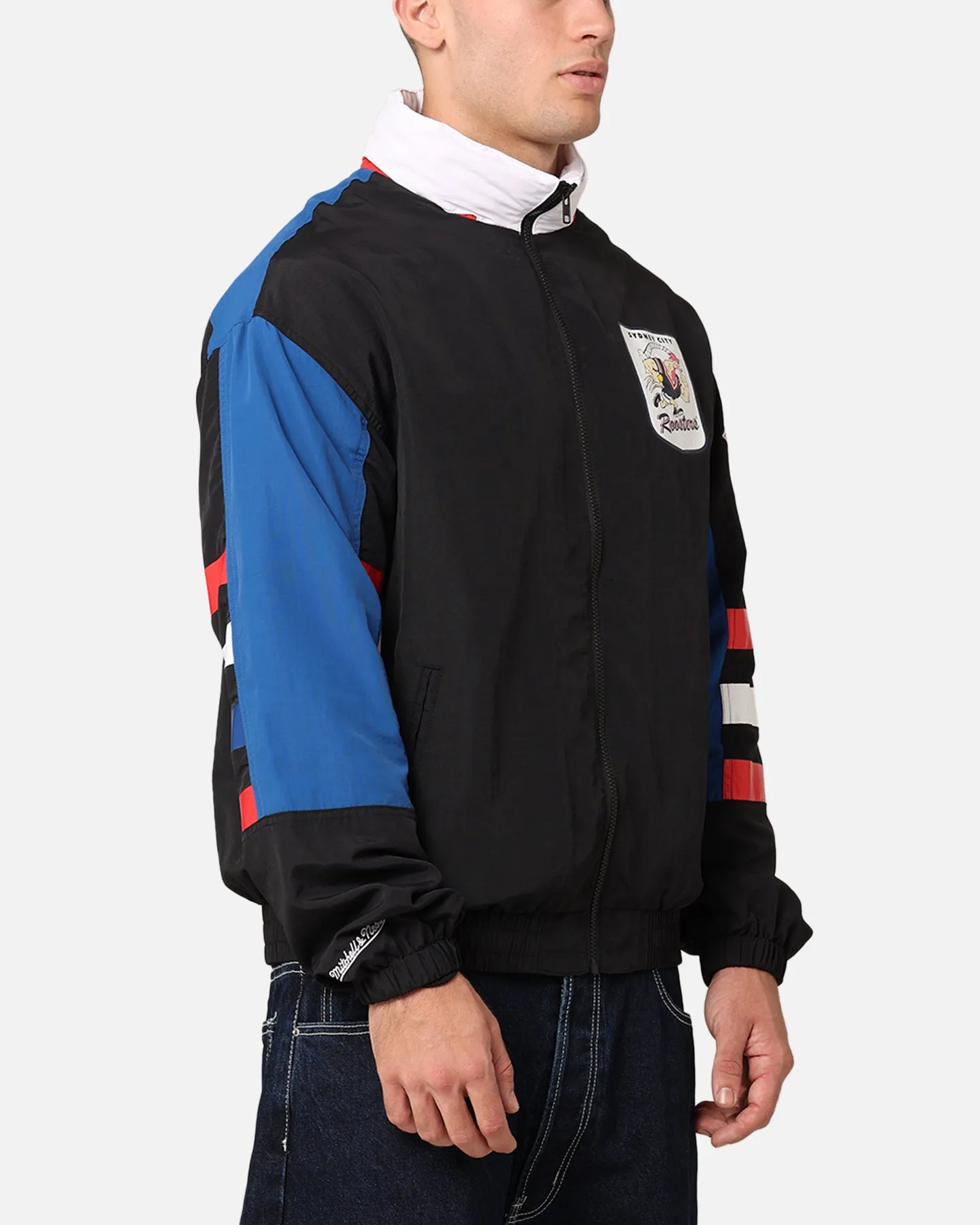 Mitchell & Ness Sydney Roosters Inaugural Season Spray Jacket Multicolour Travel Comfort