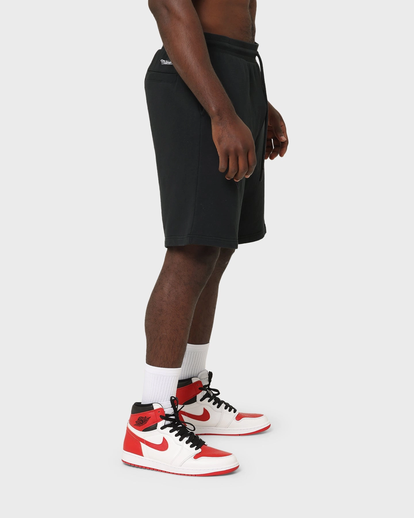 Mitchell & Ness Chicago Bulls Cargo Shorts Black Moisture Wicking Material AbrasionResistant