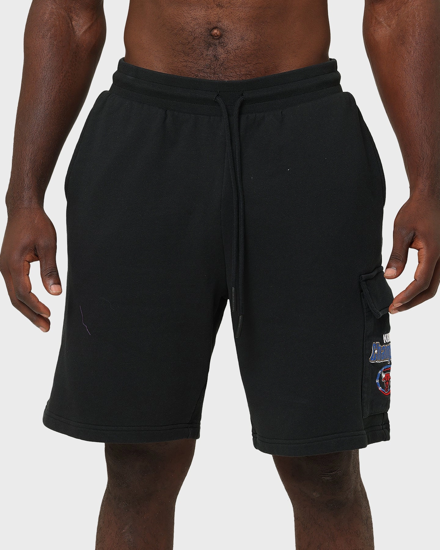 Mitchell & Ness Chicago Bulls Cargo Shorts Black warm tones