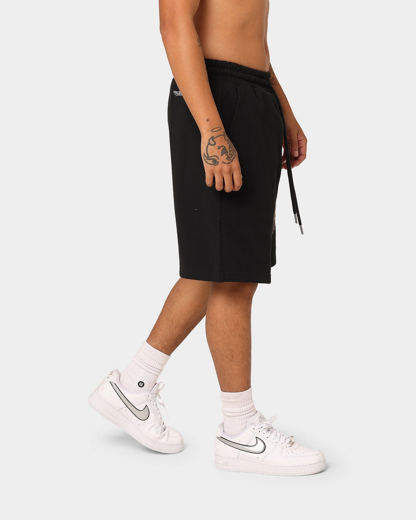 prom night Quick Drying Fabric Mitchell & Ness Chicago Bulls Player Shorts Black