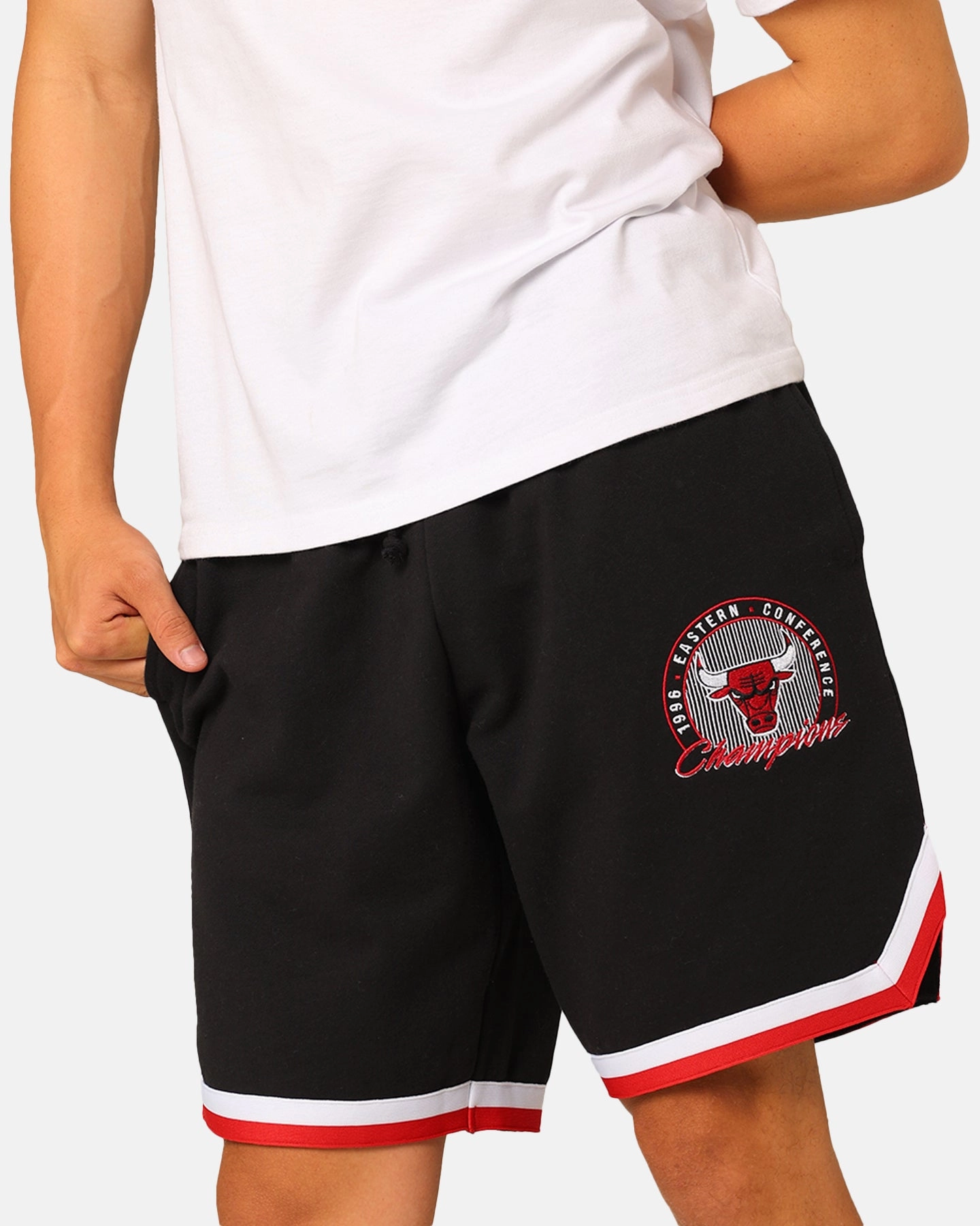 Mitchell & Ness Chicago Bulls Shooting Shorts Black Soft Inner Lining