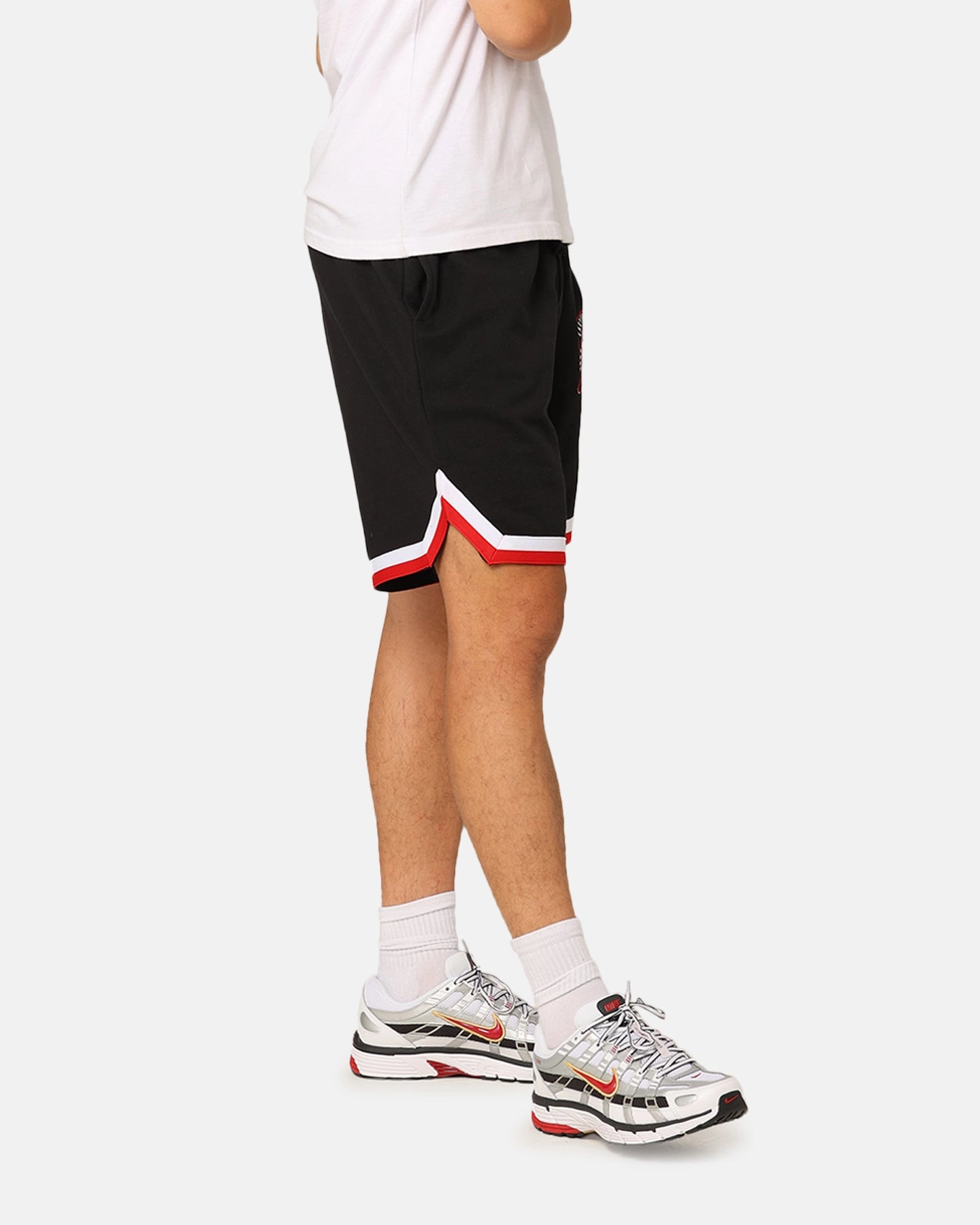 Mitchell & Ness Chicago Bulls Shooting Shorts Black On Trend