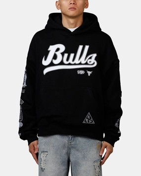 Cozy Night In Mitchell & Ness Chicago Bulls The Best Ever Anywhere Hoodie Black