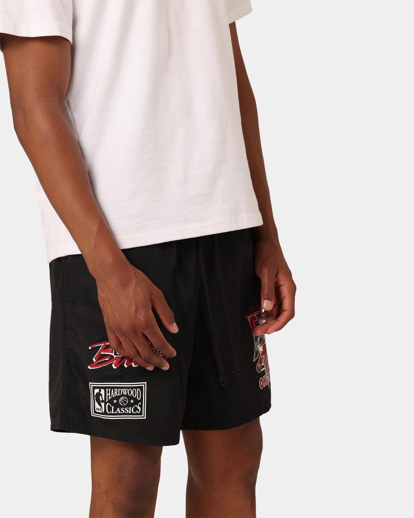 boots Abrasion Proof Fabric Mitchell & Ness Chicago Bulls Tri 2.0 Shorts Black