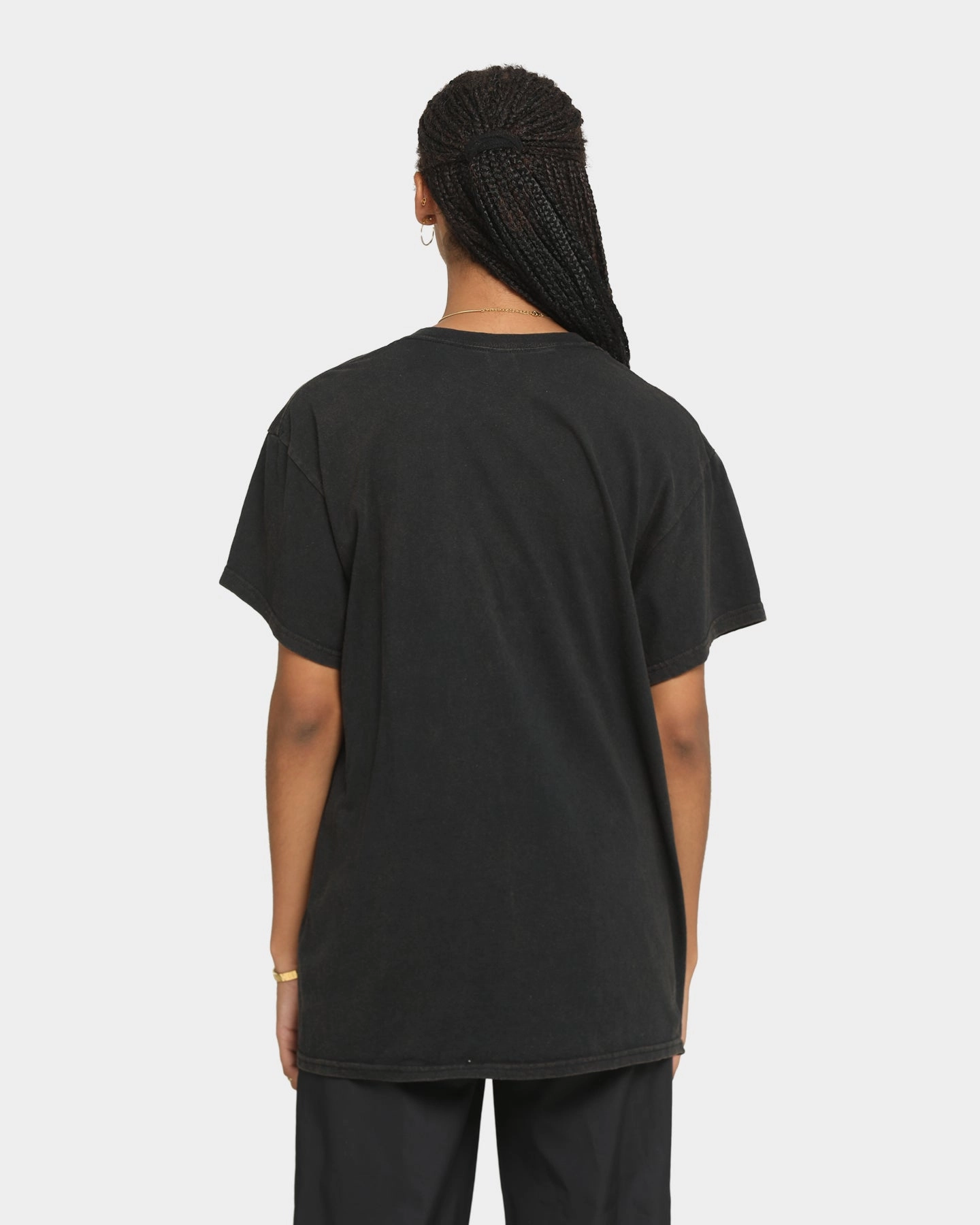 Drop Shoulder Design Mitchell & Ness Chicago Bulls Windy City Vintage T-Shirt Vintage Black