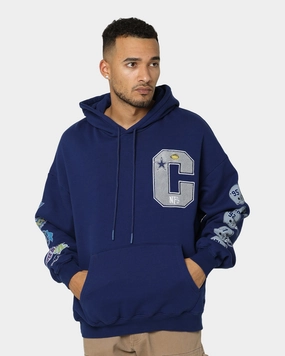 Multipanel Construction Price Mitchell & Ness Dallas Cowboys Superbowl Champions Hoodie Faded Navy
