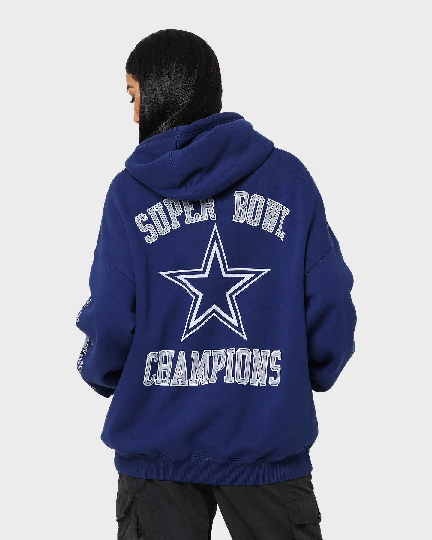 countryside Mitchell & Ness Dallas Cowboys Superbowl Champions Hoodie Faded Navy