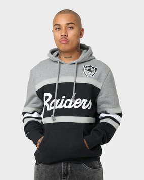 Chance suitable for runway events Mitchell & Ness Las Vegas Raiders Head Coach Hoodie Black/Grey