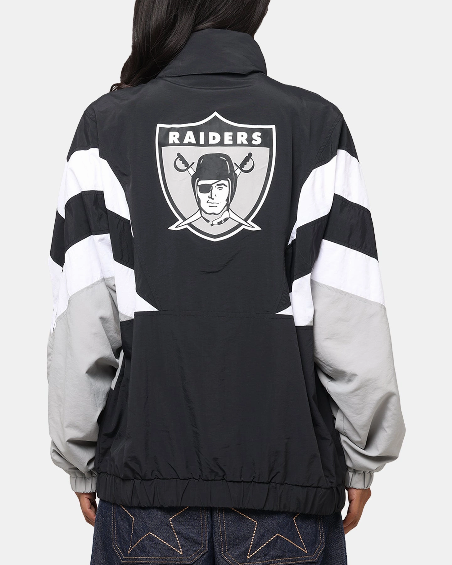 Altruism Credit Mitchell & Ness Las Vegas Raiders Spray Jacket Black/Grey
